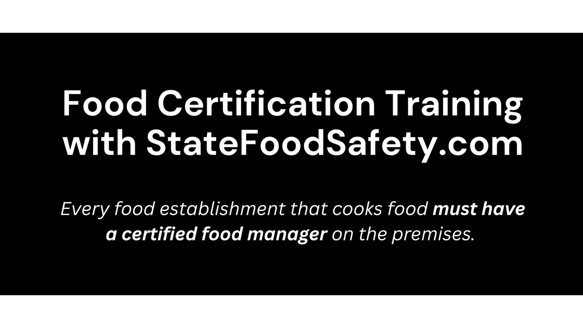 Food Certification Safety